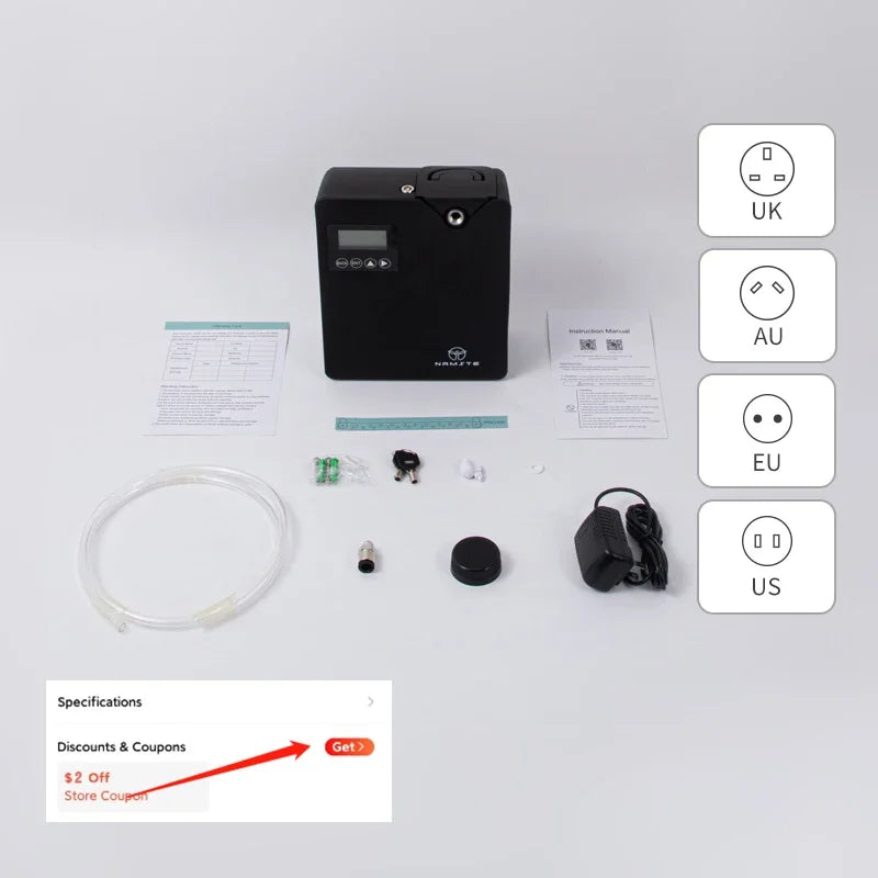 Smart HVAC Aroma Diffuser Machine – Essential Oil Home Air Freshener & Aromatherapy Scent Sprayer