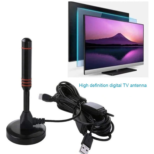 Portable HDTV Antenna with 300cm Coax Cable