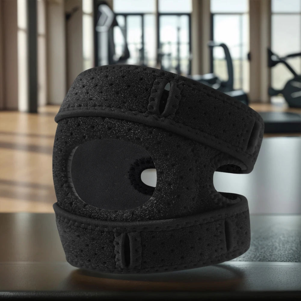 Adjustable Patella Knee Support Compression Sleeve Strap