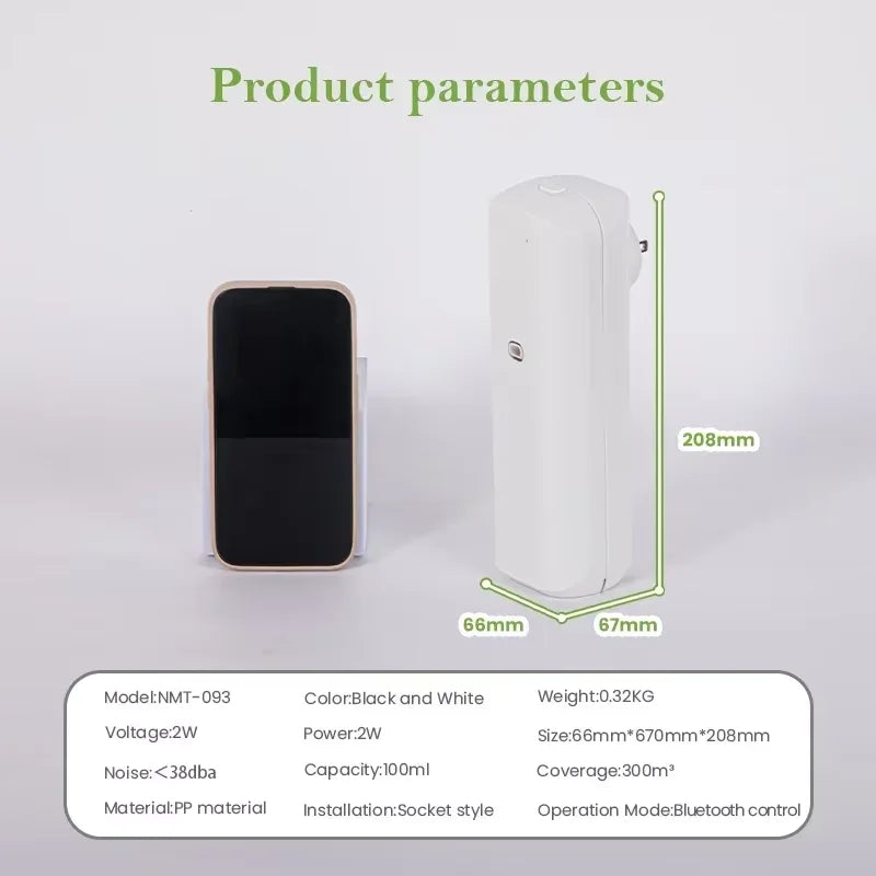 Smart Aroma Diffuser Bluetooth Essential Oil Humidifier