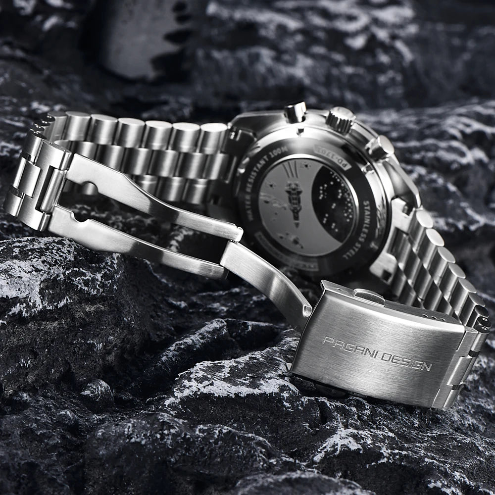 PAGANI Design Sport Panda Chronograph Luxury Watch