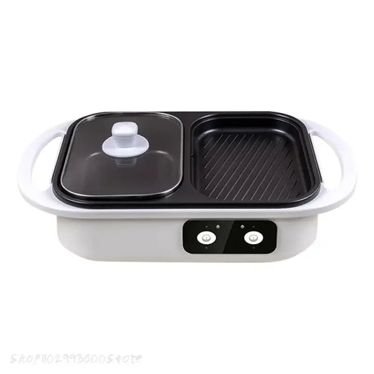 2-in-1 Electric Shabu Pot and Grill