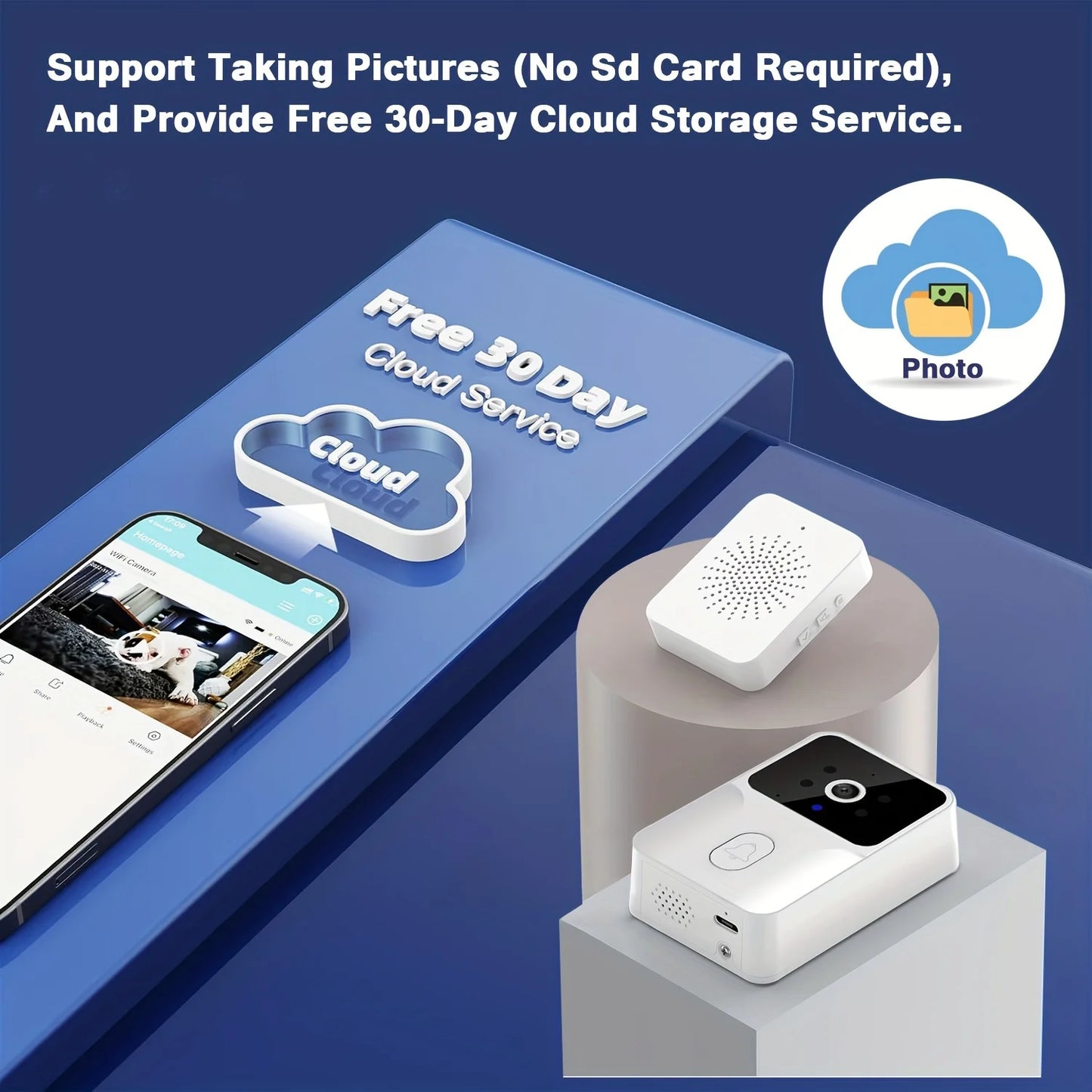 Tuya Smart Wireless Video Doorbell Camera