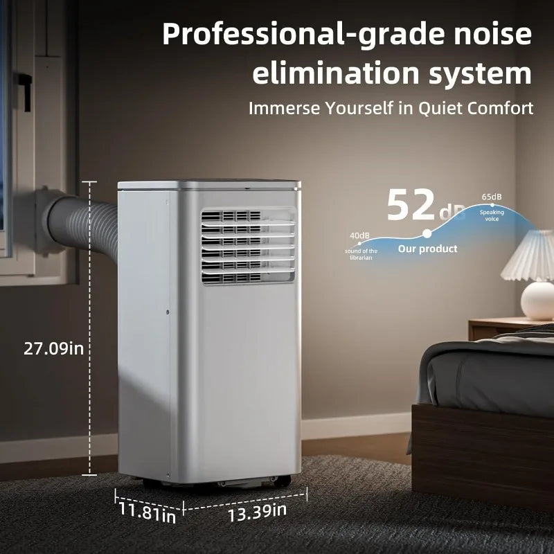 8000 BTU Quiet Portable Air Conditioner Unit