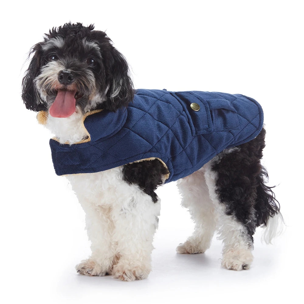 Warm Fleece Dog Jacket for Cold Weather