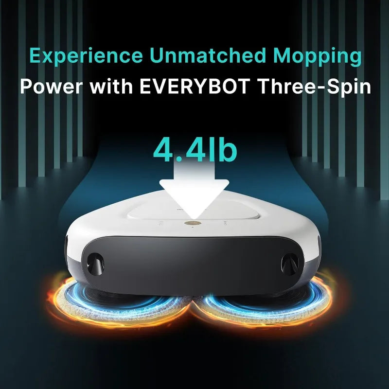 EVERYBOT Three-Spin Smart Robot Floor Mop