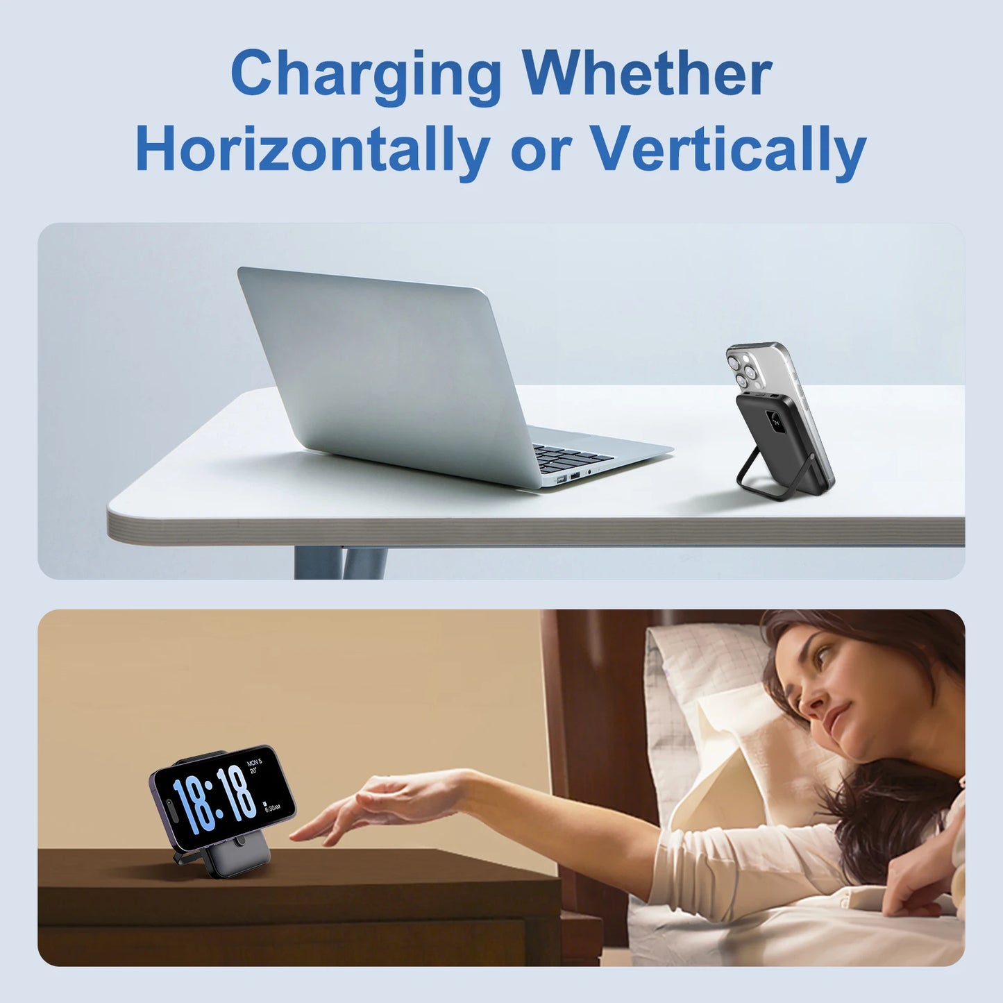 Magnetic Power Bank 10000mAh Wireless Charger