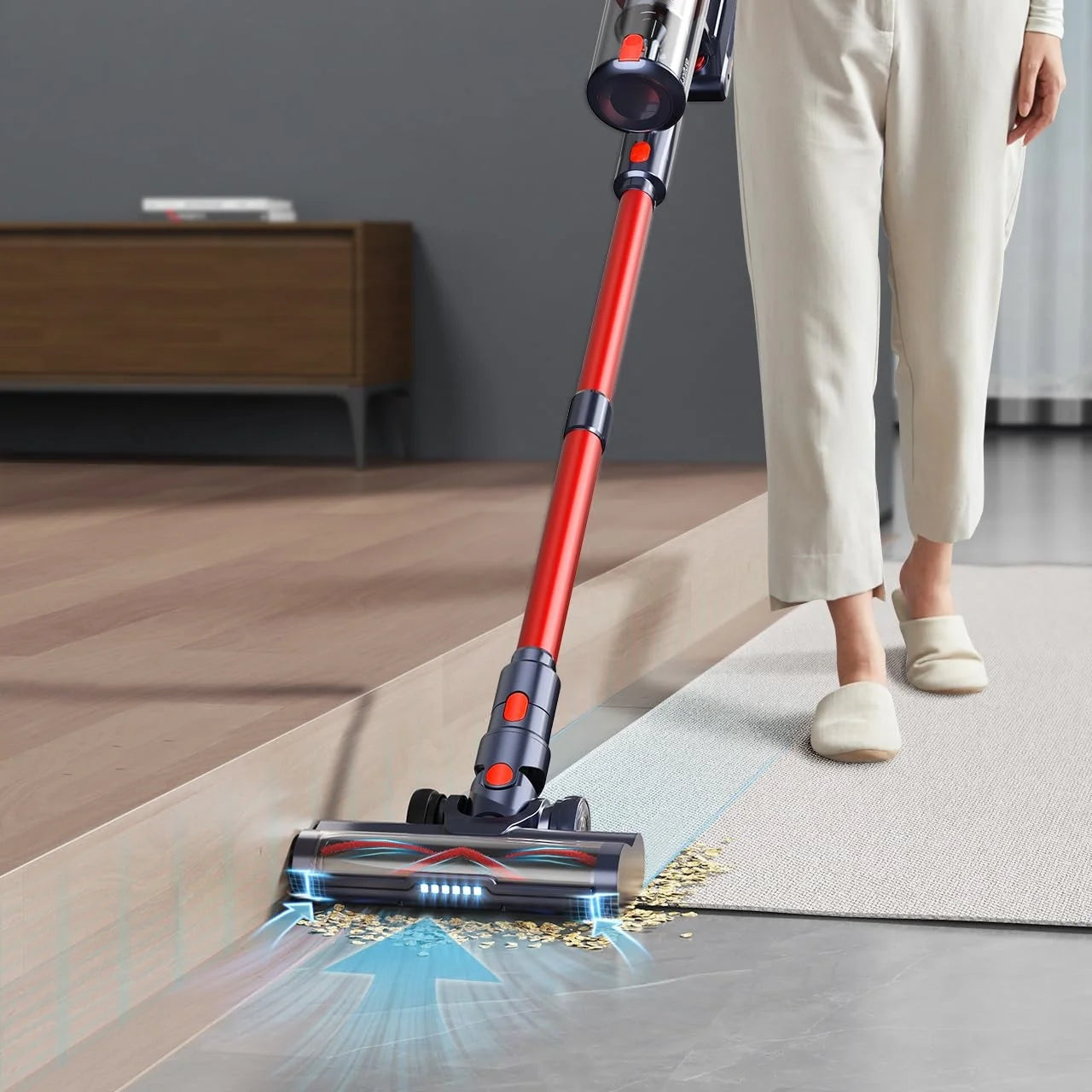 Wireless Handheld Vacuum Cleaner with Smart Sensor