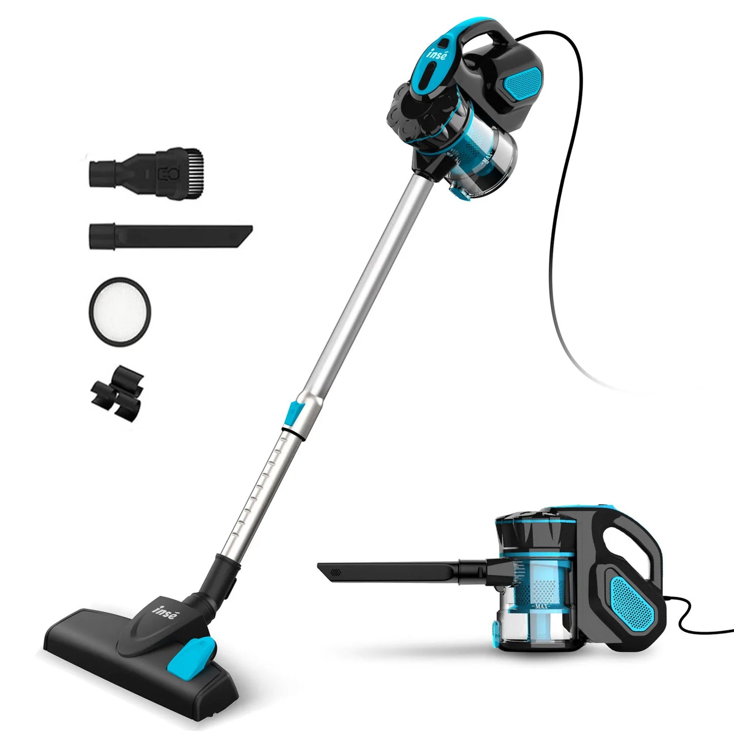 NSE I5 Corded Stick Vacuum Cleaner