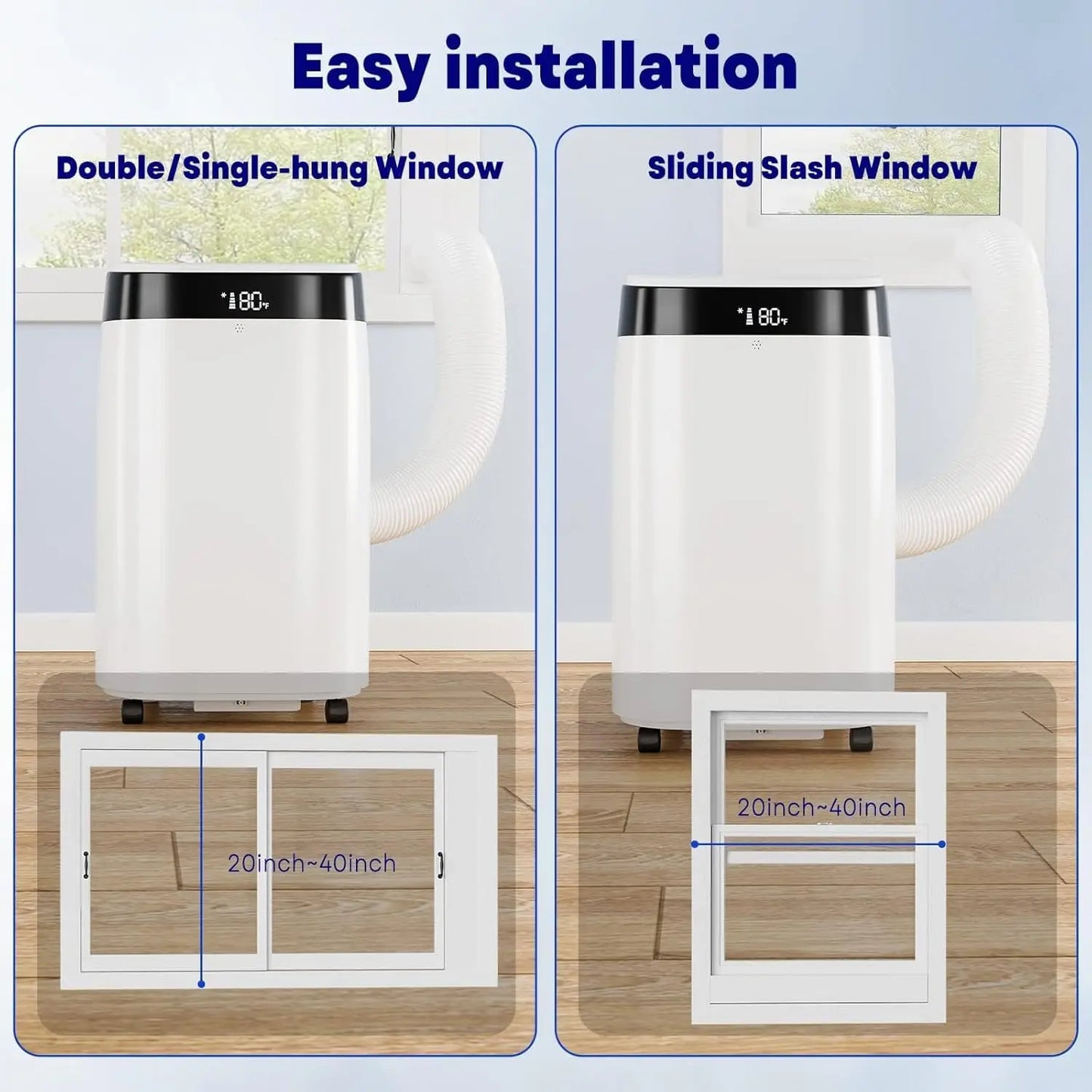 10,000 BTU 3-in-1 Portable Air Conditioner