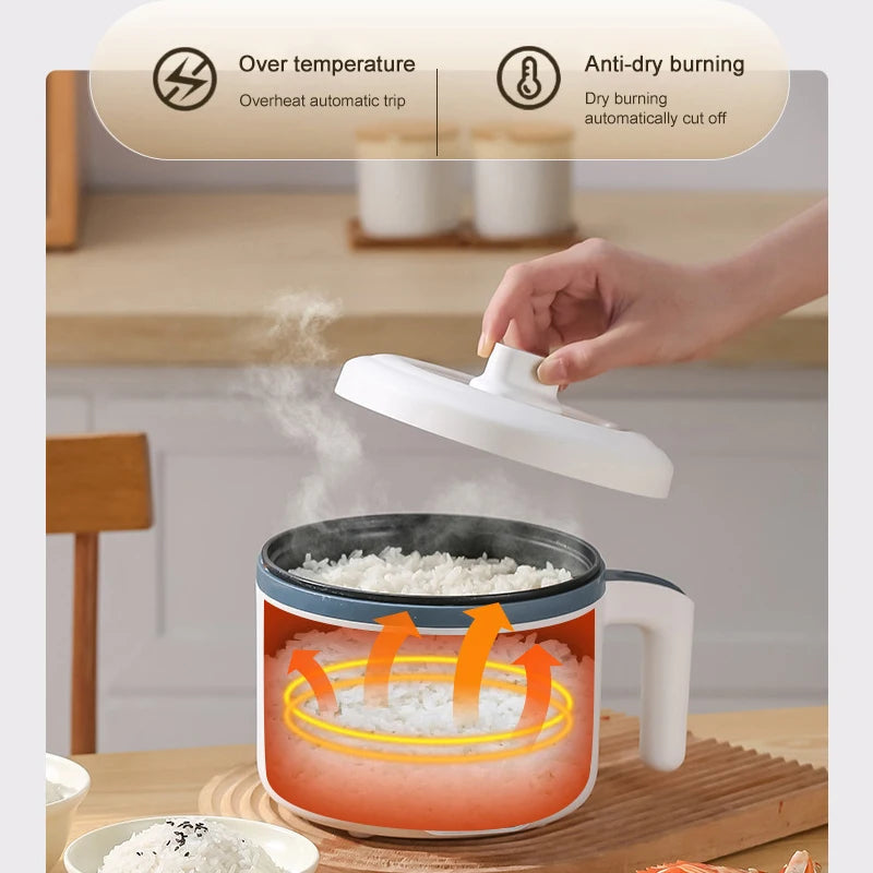 Multifunction Electric Rice Cooker and Hotpot