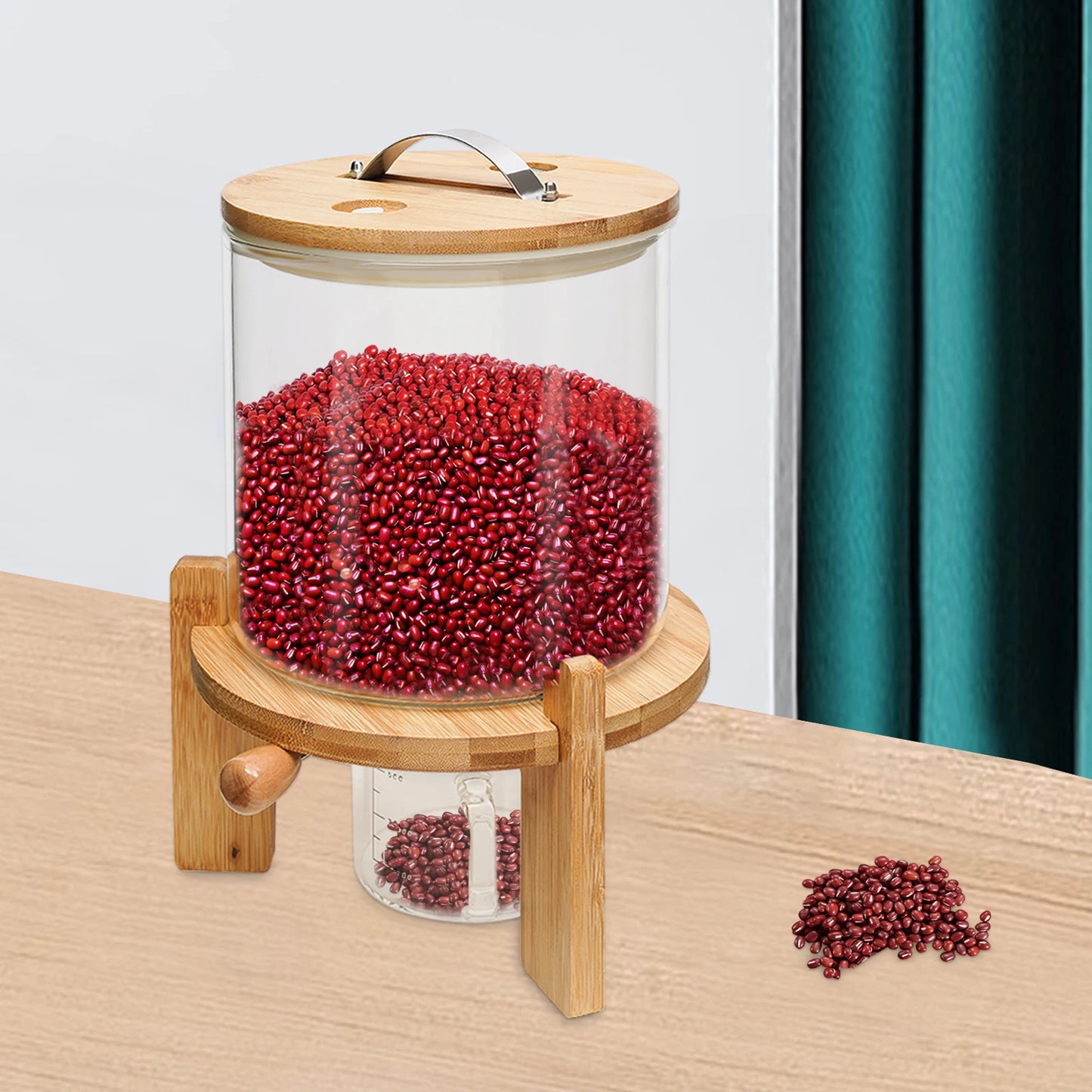5L Cereal Dispenser for Pantry Storage