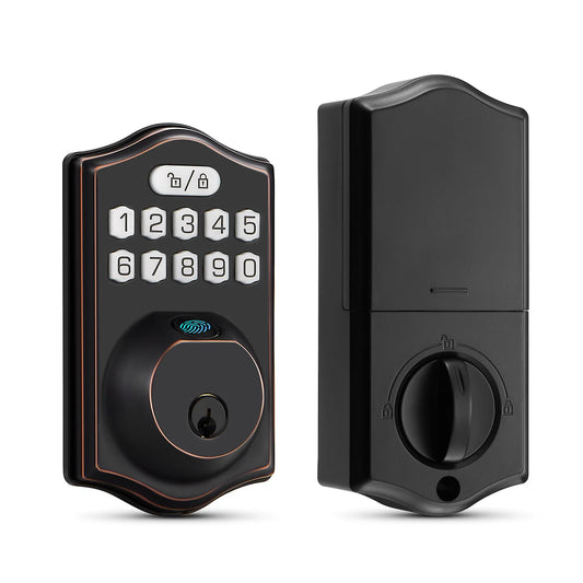 Fingerprint Smart Keyless Electronic Deadbolt Lock