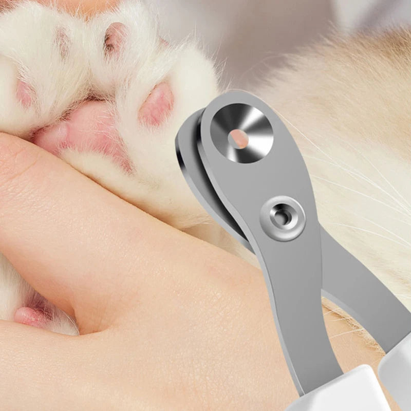 Professional Cat Nail Clippers Stainless Steel Pet Grooming Trimmer for Small Cats Dogs Puppies
