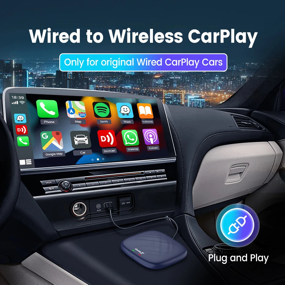 CarlinKit Wireless CarPlay Android Auto AI Box