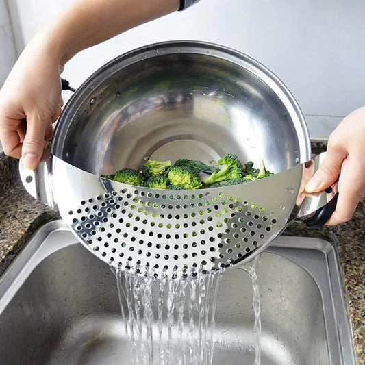 Stainless Steel Pot Strainer Kitchen Tool