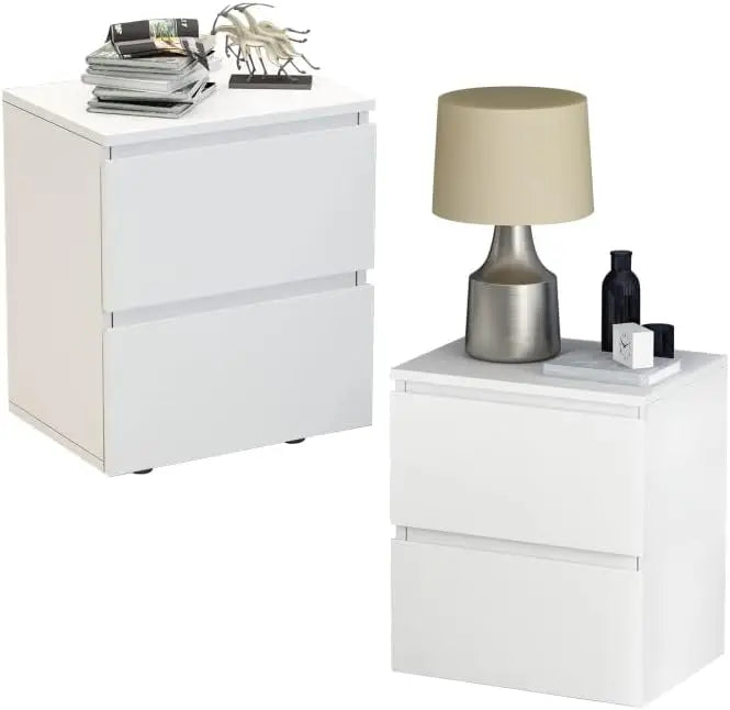 Nightstands Set of 2 with Drawers