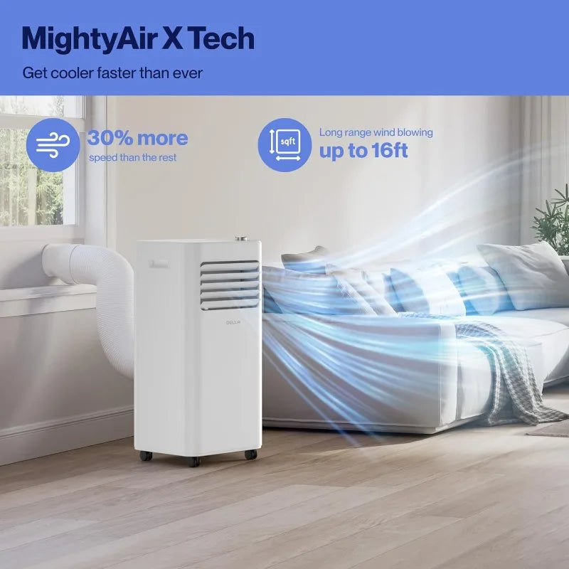 DELLA 10000 BTU Smart Portable AC with WiFi