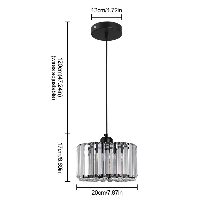 Modern K9 Crystal LED Chandelier Luxury Creative LED