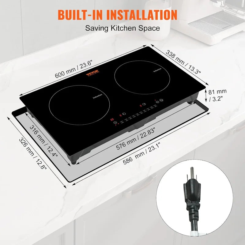 VEVOR 24in Induction Electric Stove Cooktop