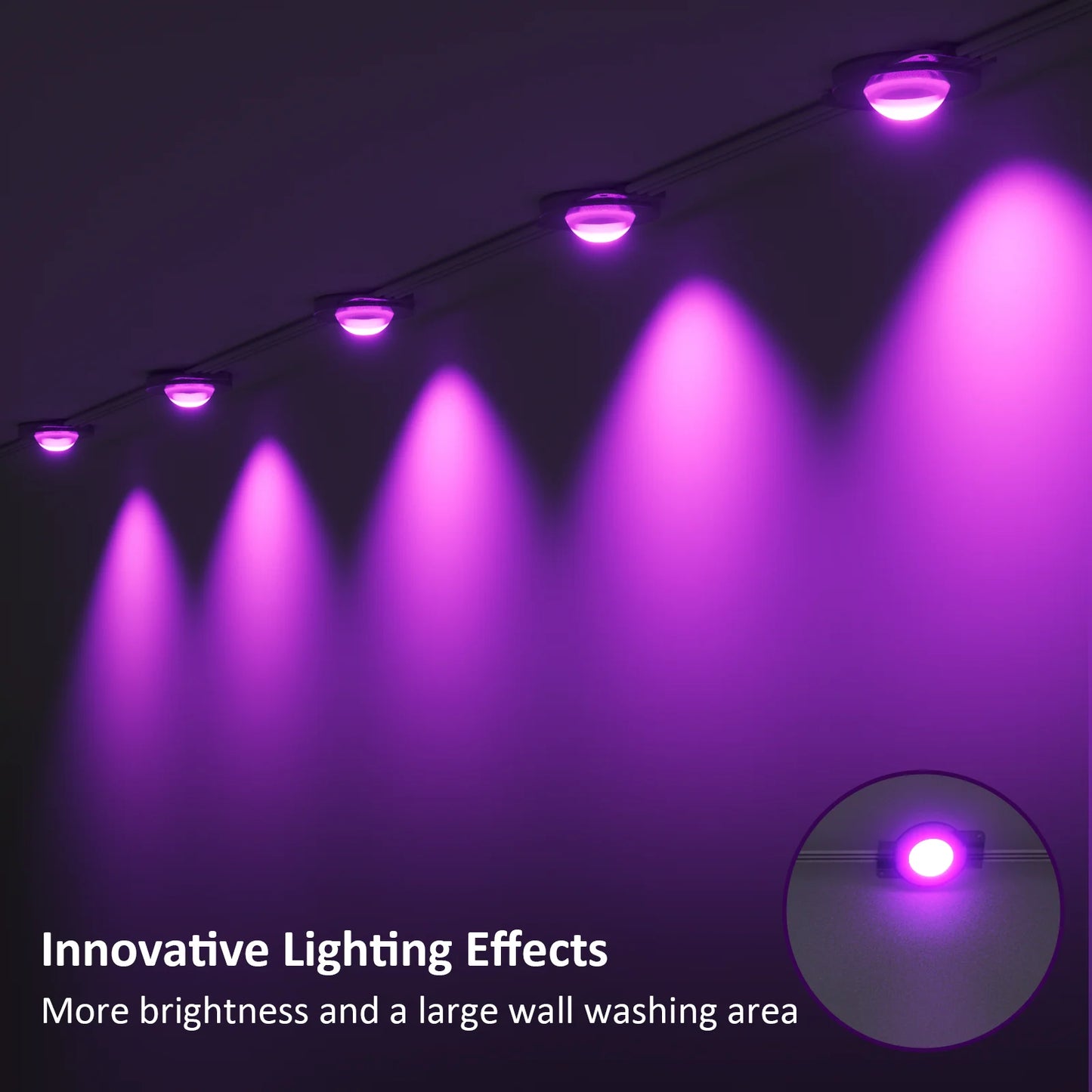 RGB Outdoor LED Lights App Remote Controlled