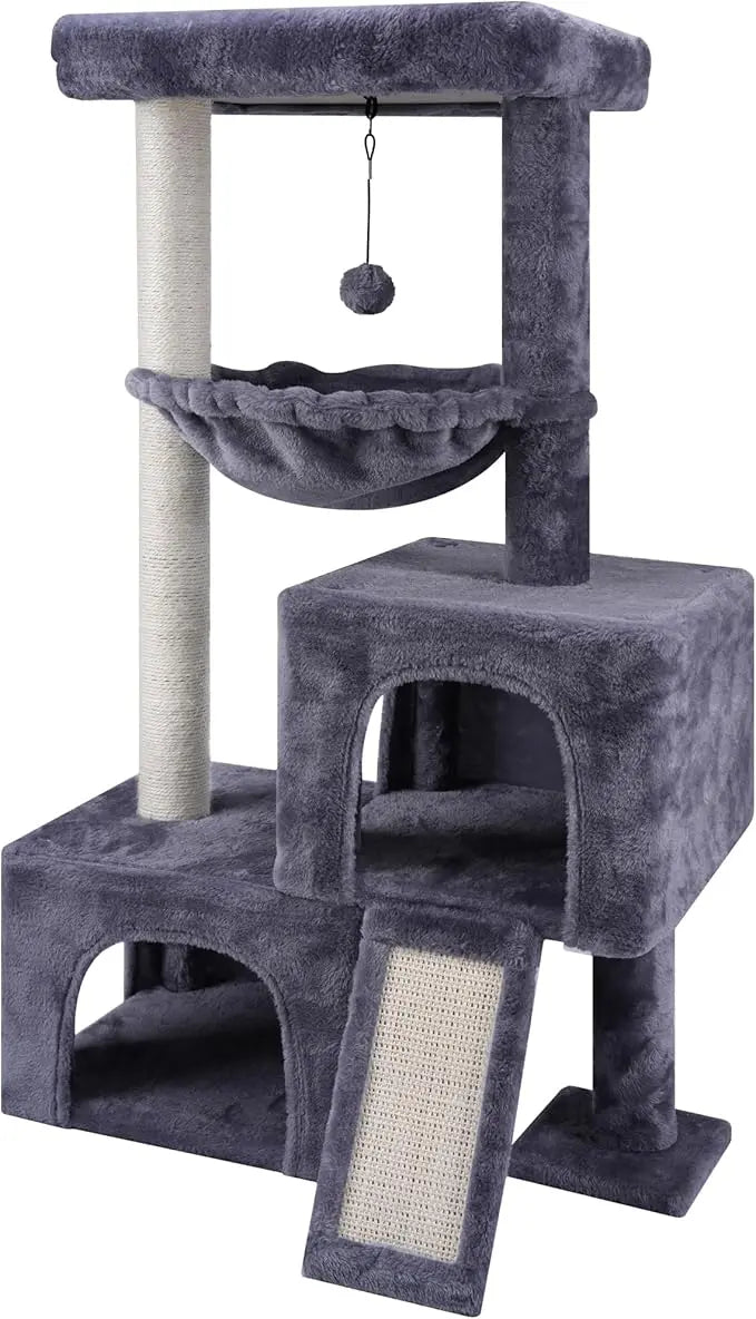 Cactus Cat Tree Tower with Twin Condos
