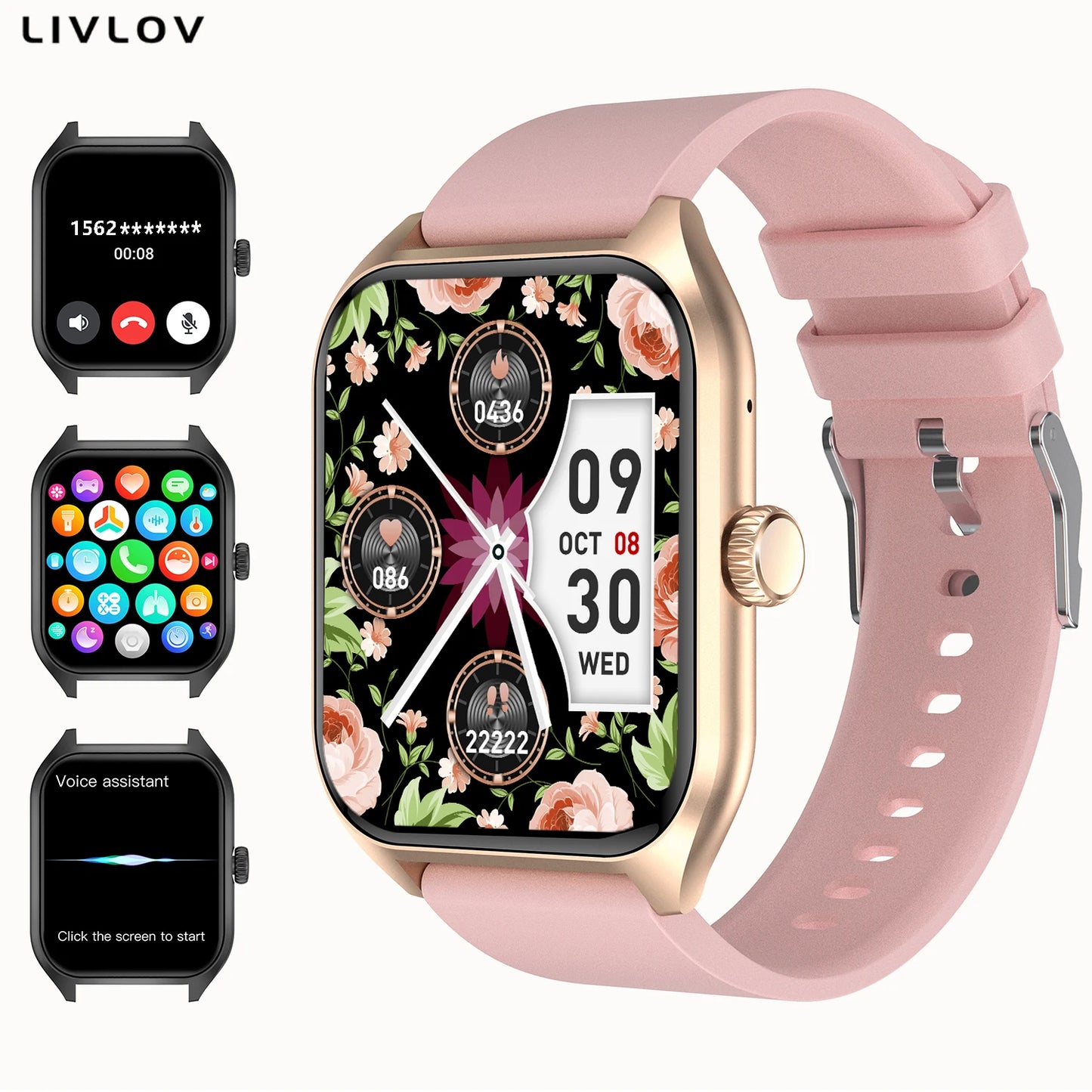AI Smart Watch with Health Tracker