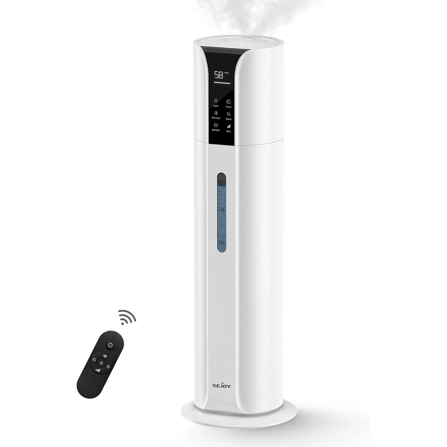 Cool Mist Humidifier Large Room Remote