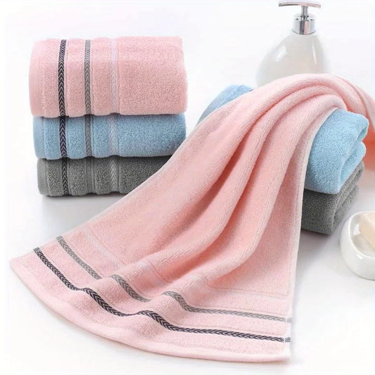 100% Cotton Face Towels 4 Pack Soft Quick Dry Absorbent Hand Towels Luxury Multipurpose Towel Set for Bathroom Gym Travel Camping