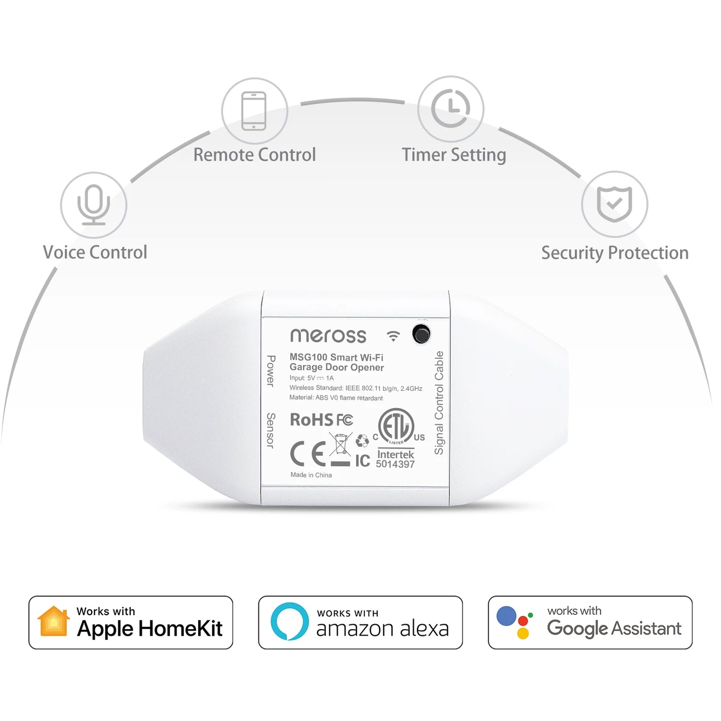 Meross Smart WiFi Garage Door Opener