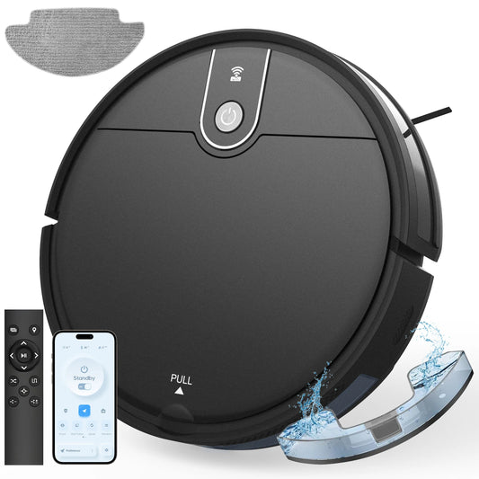 Smart Robot Vacuum Mop Cleaner with WiFi