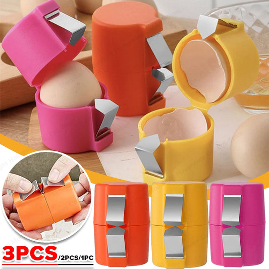 Egg Shell Opener and Separator