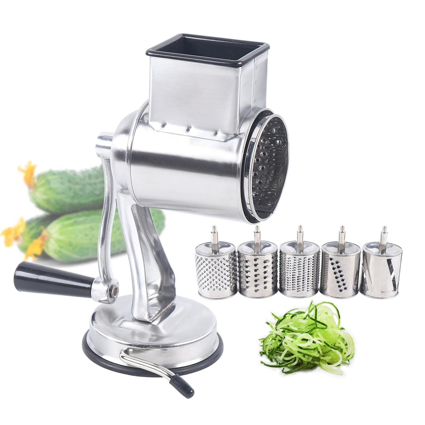 Stainless Steel Vegetable Chopper with Blades