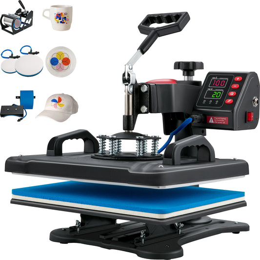 SucceBuy 5in1 Heat Press Machine Sublimation