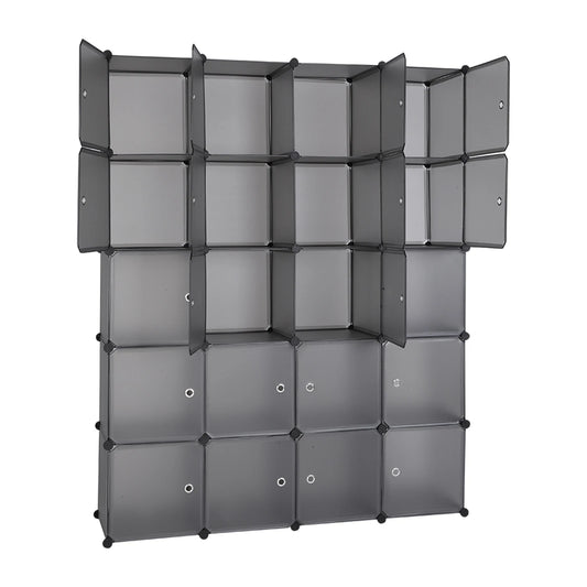 20-Cube Modular Stackable Storage Organizer