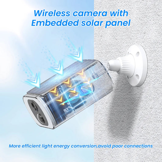 ANRAN Outdoor Solar WiFi Security Camera Set
