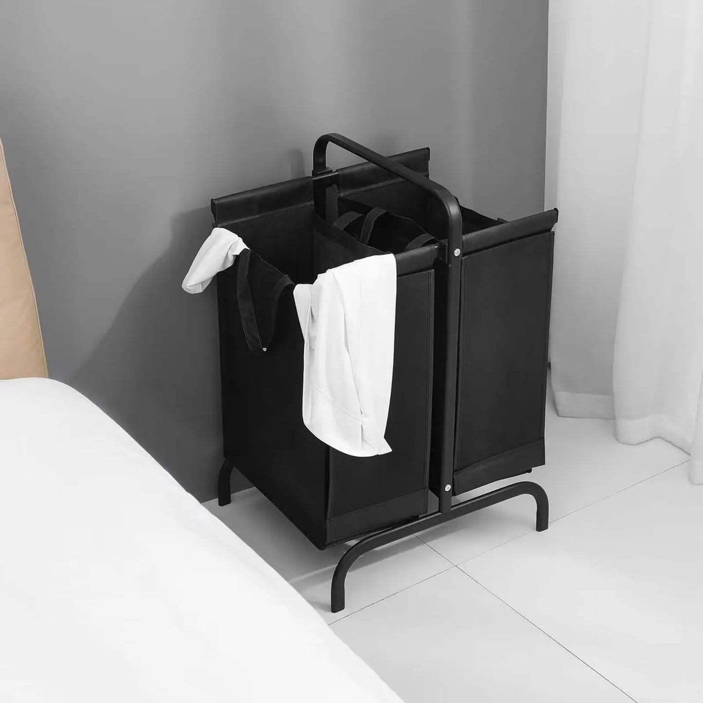 Large Oxford Laundry Hamper Clothes Basket Sorter