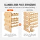 SucceBuy 48/72 Bottle Stackable Modular Wine