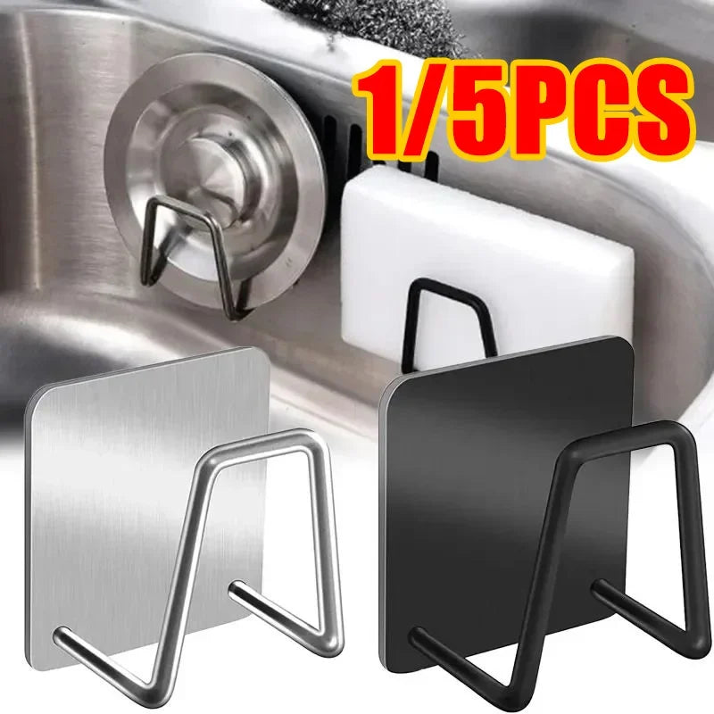 Self-Adhesive Kitchen Sponge Rack Wall Holder