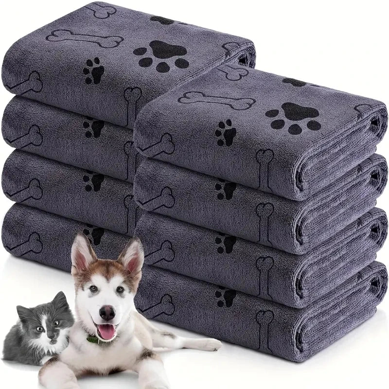 Quick Dry Microfiber Pet Bath Towels