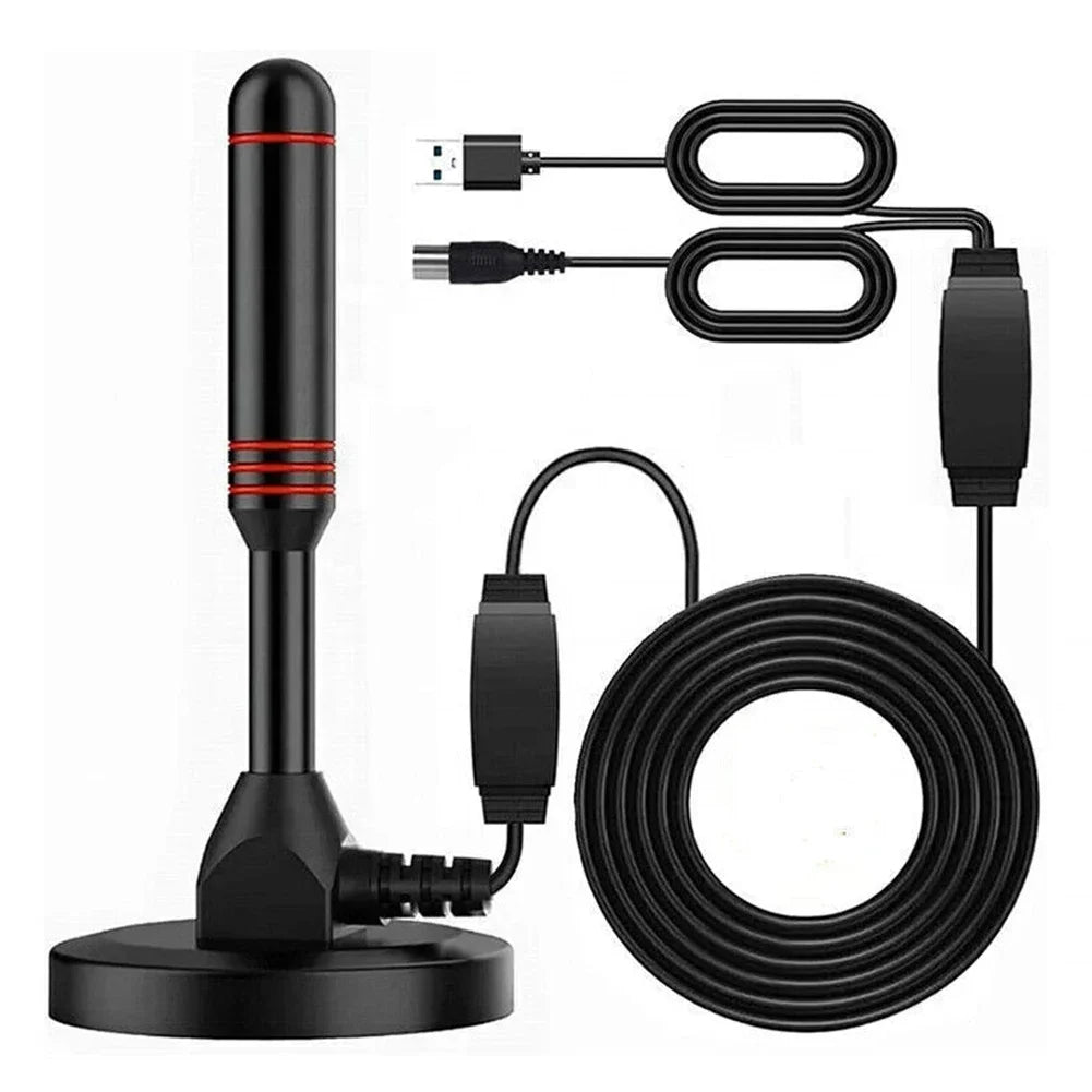 Portable HDTV Antenna with 300cm Coax Cable