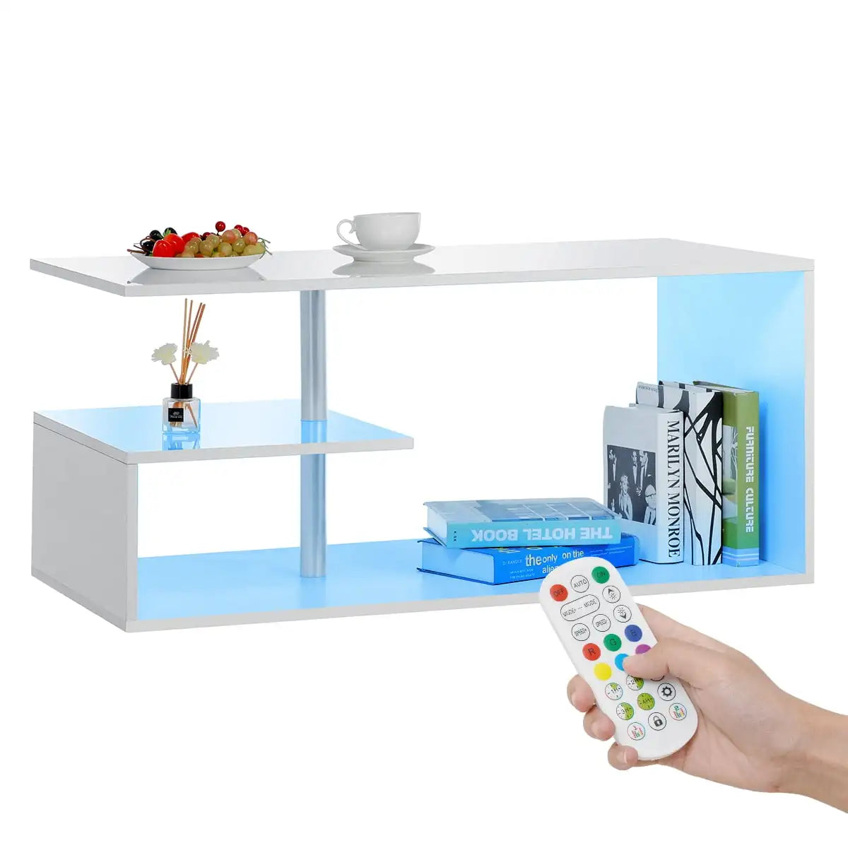 Smart LED Coffee Table with App Control