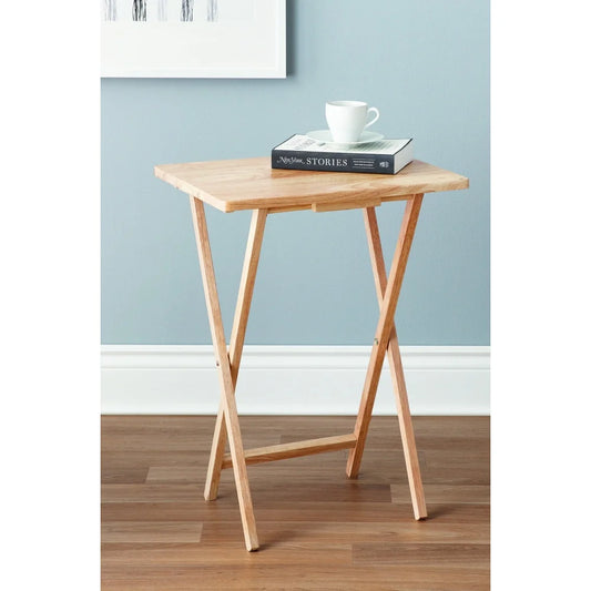 Compact Folding TV Tray Table for Homes