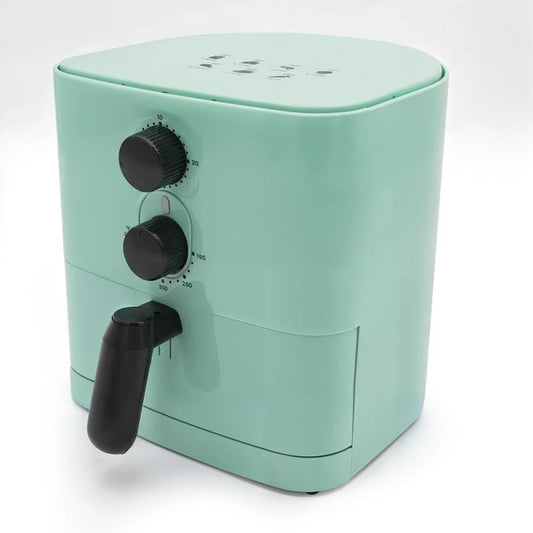 Compact Oil-Free Air Fryer with Adjustable Timer
