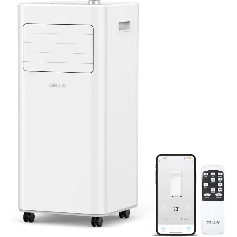 DELLA 10000 BTU Smart Portable AC with WiFi