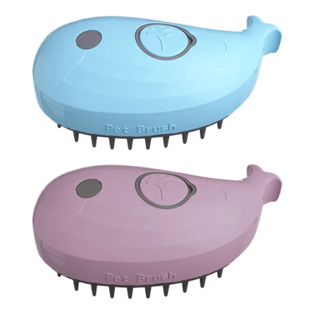 USB Rechargeable Pet Grooming Comb with Spray