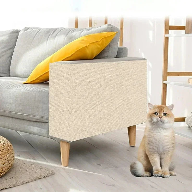 Self-Adhesive Cat Scratching Mat Carpet Accessories