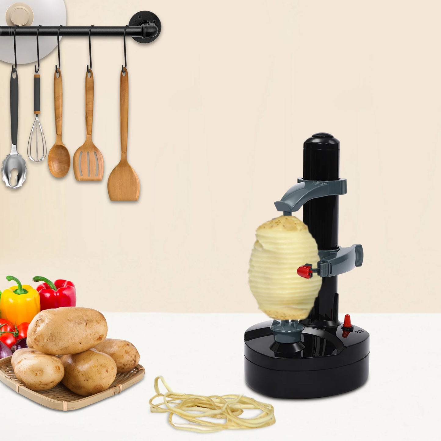 Electric Vegetable and Fruit Peeler Machine