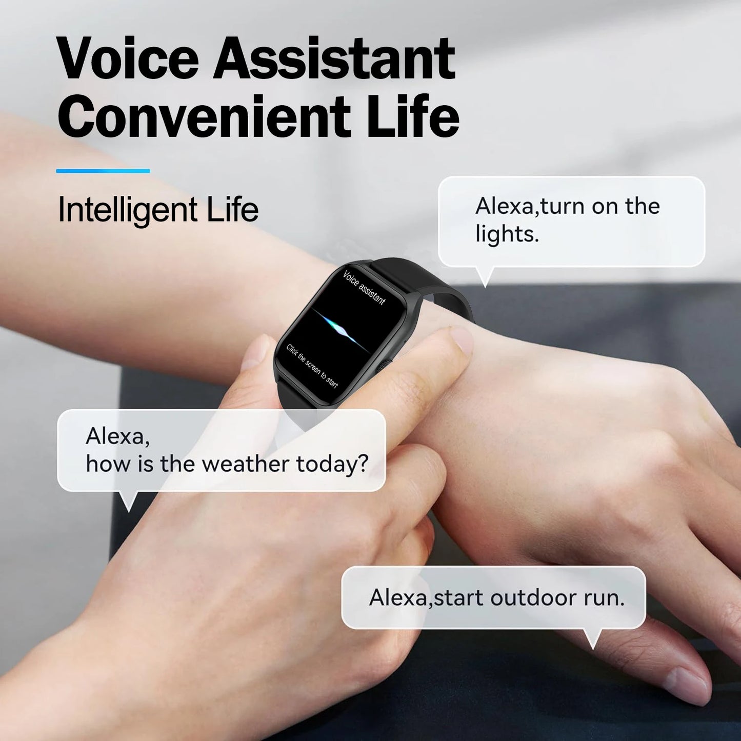 AI Smart Watch with Health Tracker