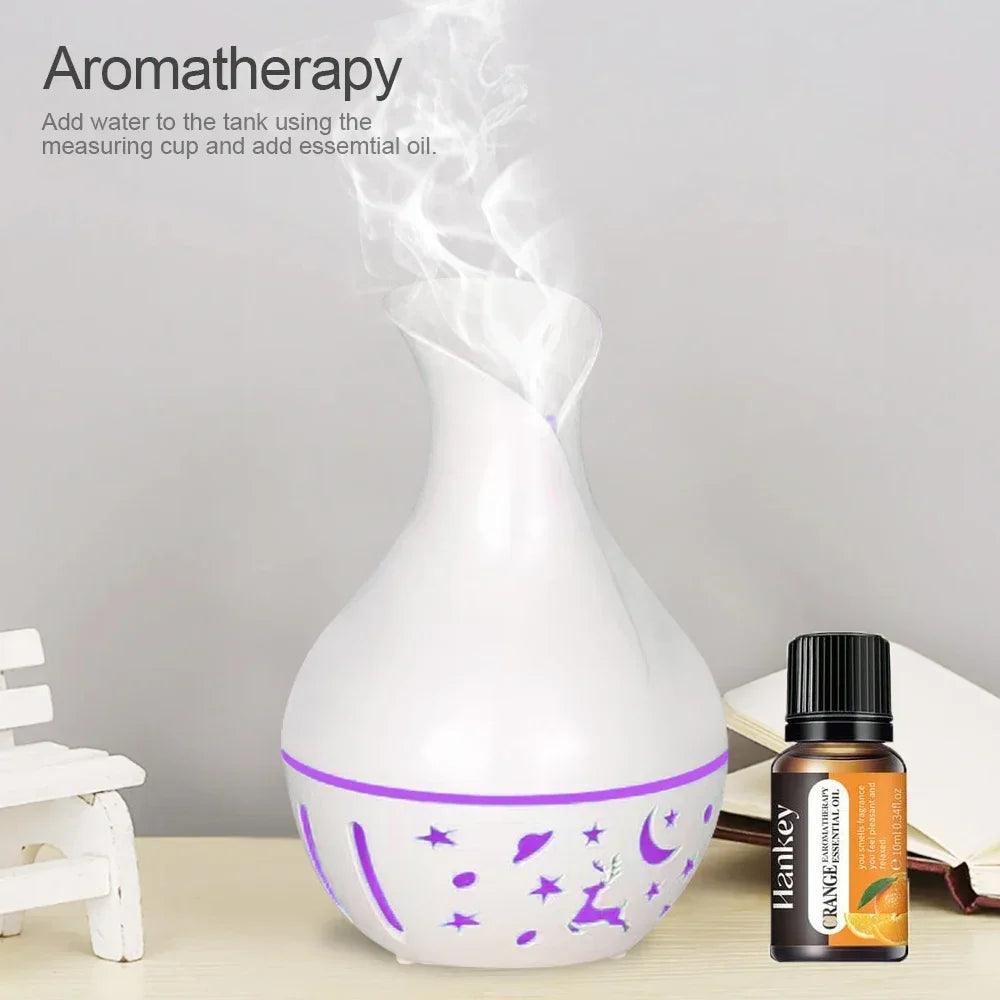 200ml LED Aromatherapy Diffuser with Essential Oils